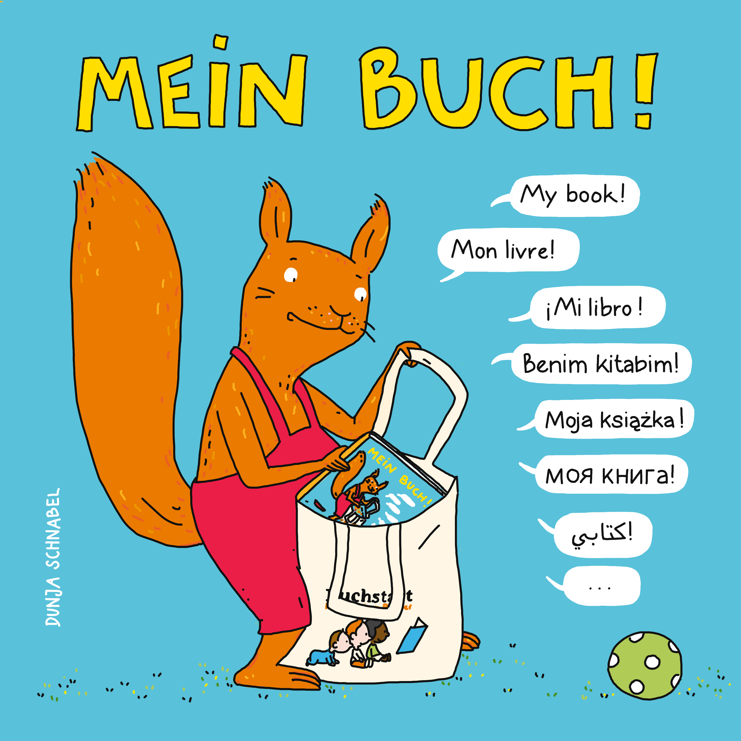 Cover vom Buchstart-Buch 
"Mein Buch!"